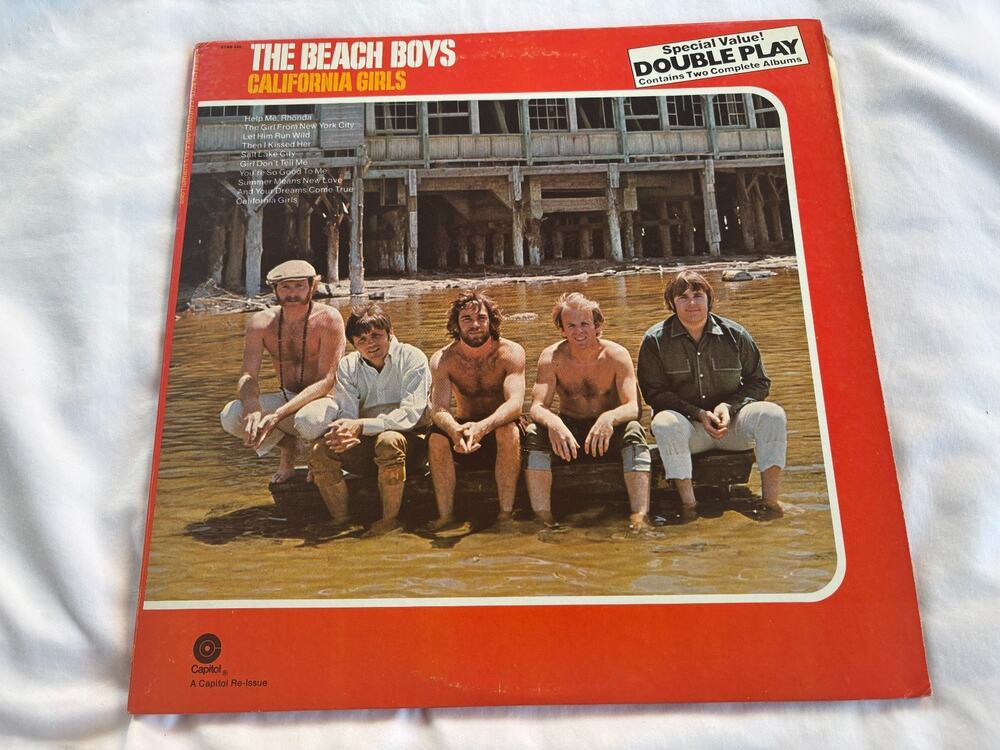 The Beach Boys 2LP California Girls and All Summer Long LP Vinyl Record NM NM